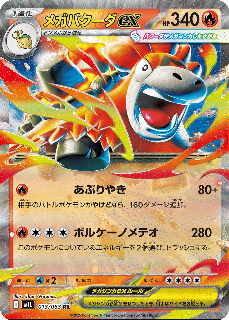 Mega Camerupt ex card