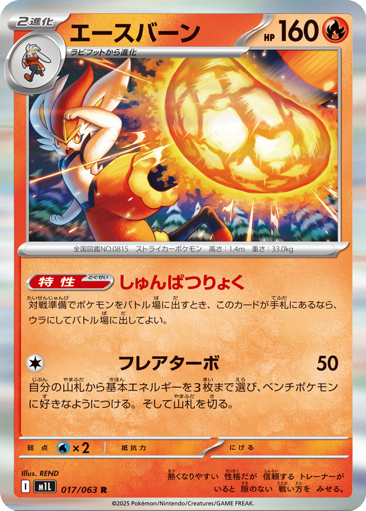 Cinderace card