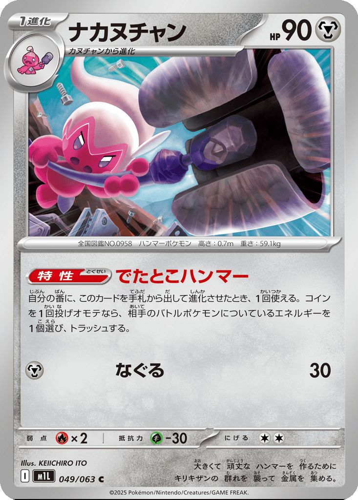Tinkatuff card