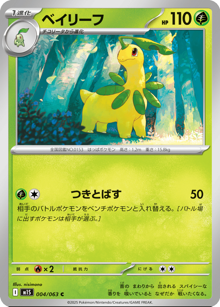 Bayleef card