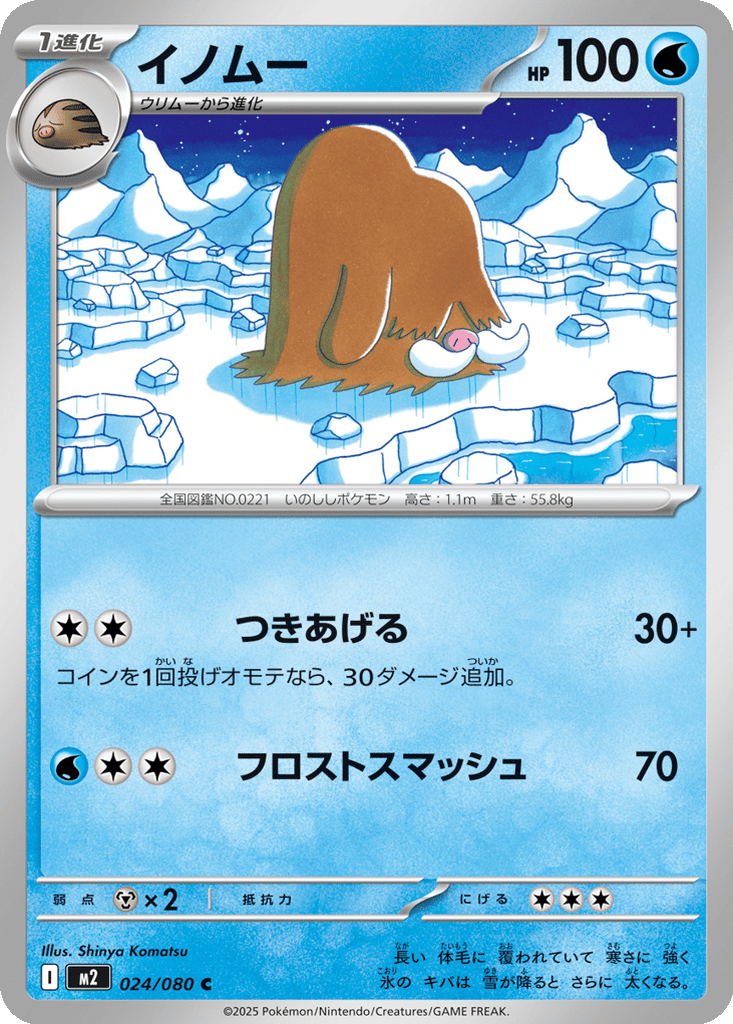 Piloswine card