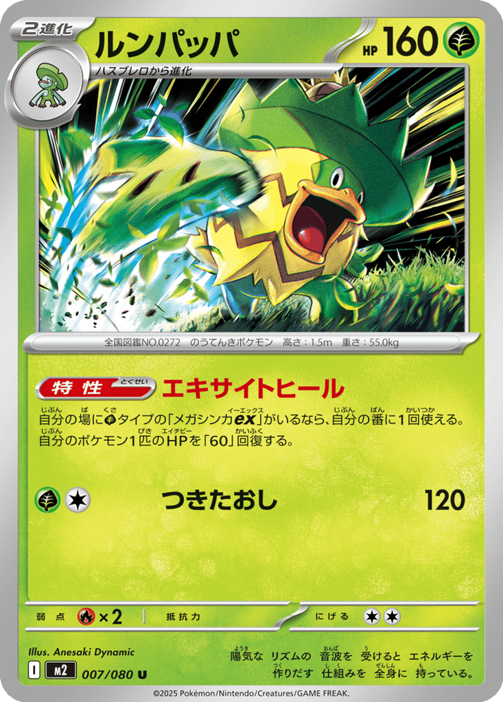 Ludicolo card