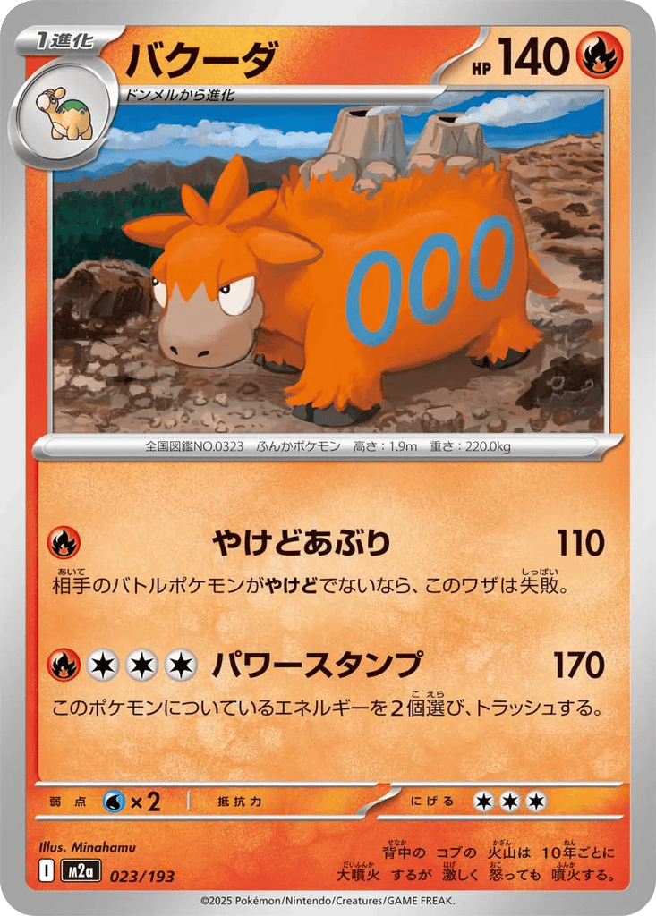 Camerupt card