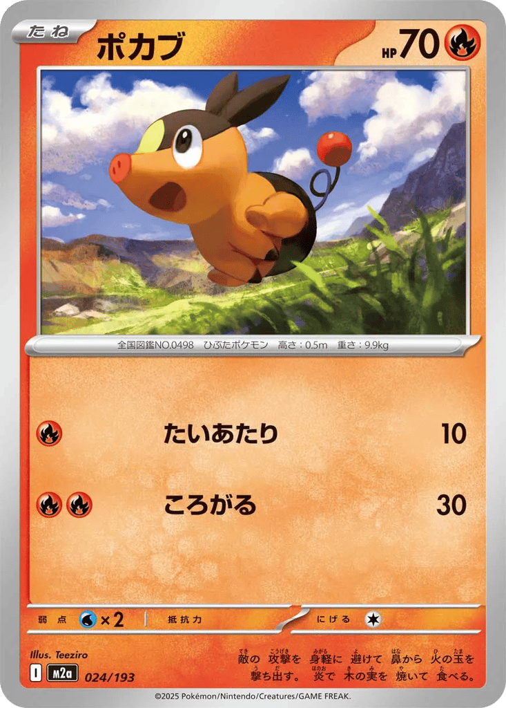Tepig card