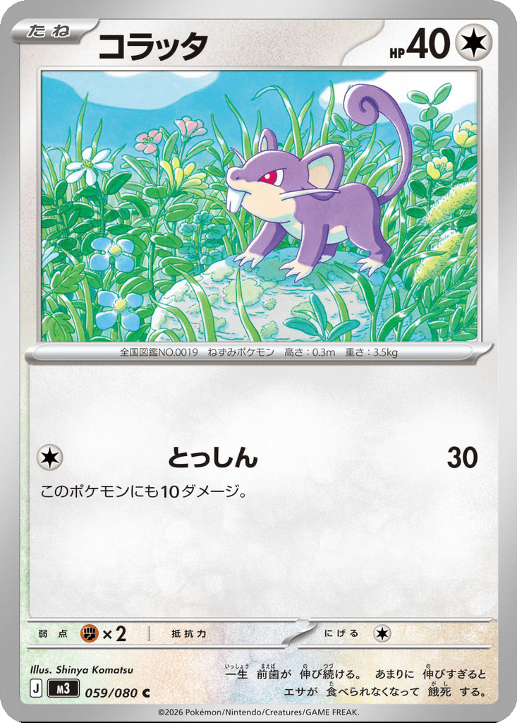 Rattata card