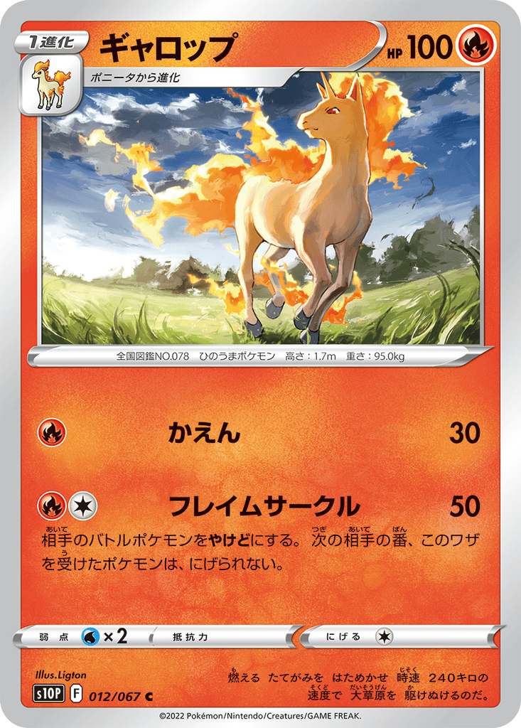 Rapidash card