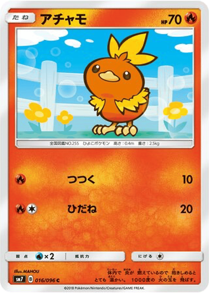 Torchic card