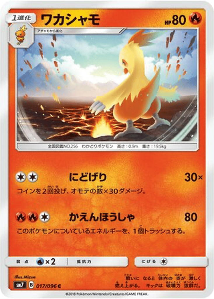 Combusken card