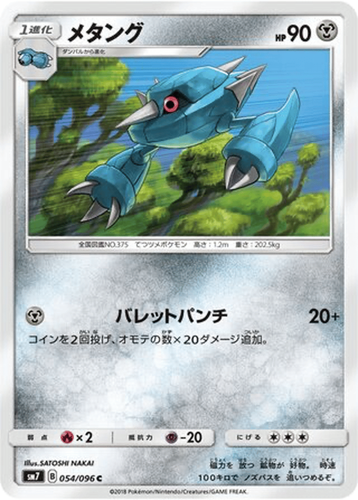 Metang card
