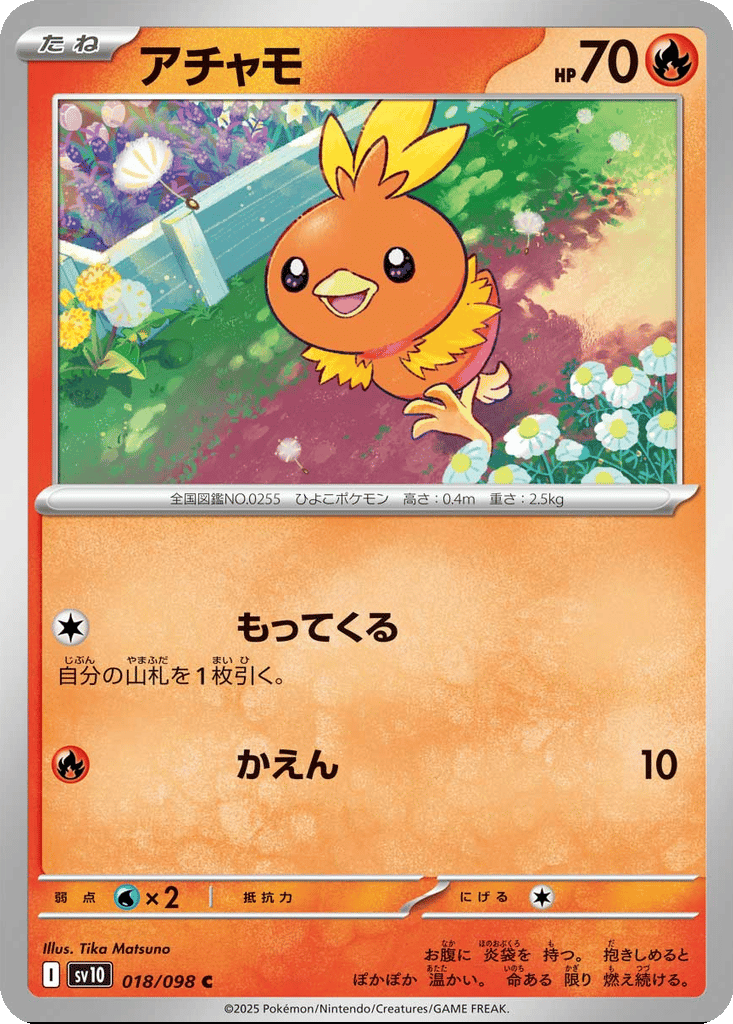 Torchic card