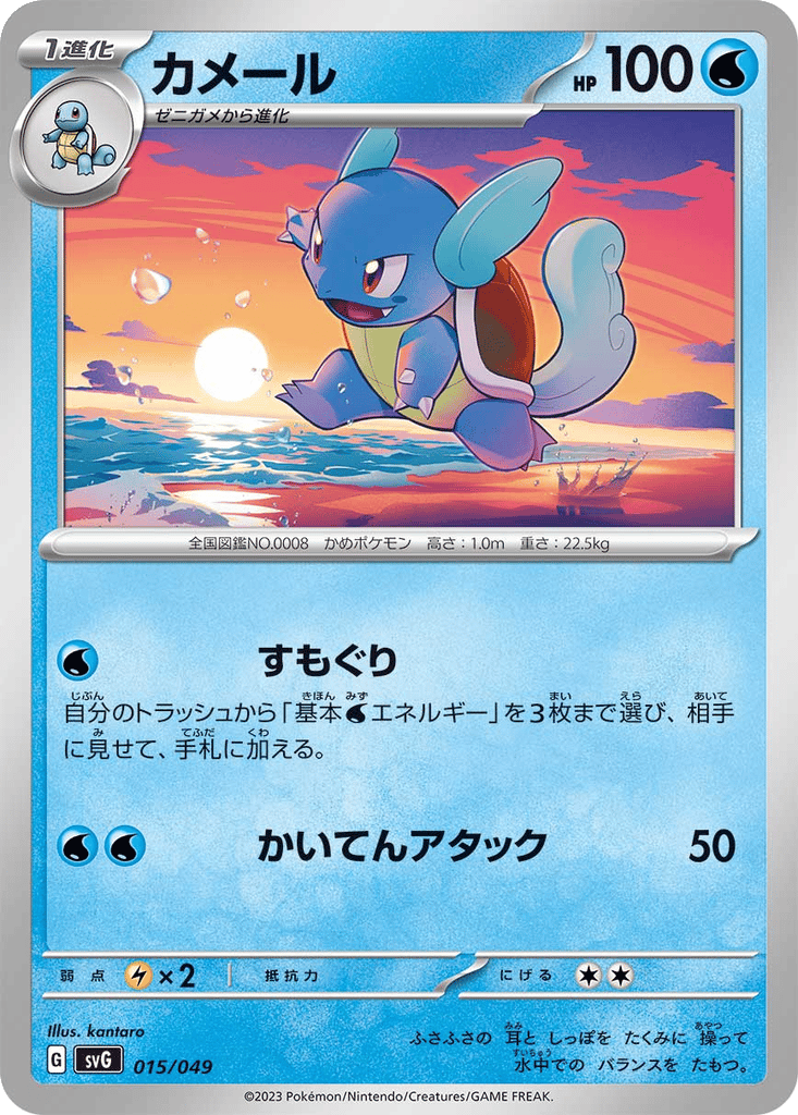 Wartortle card
