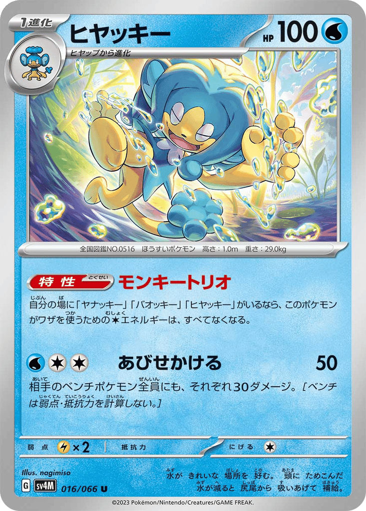 Simipour card
