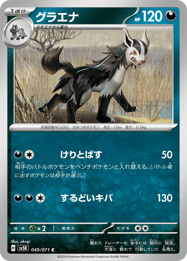 Mightyena card