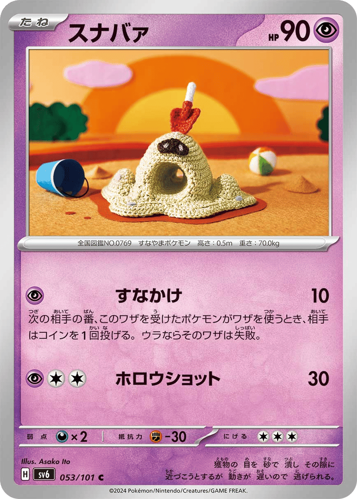Sandygast card