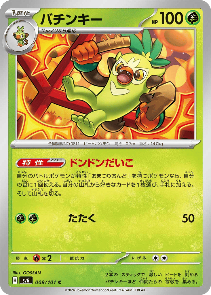Thwackey card