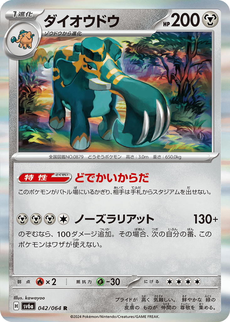 Copperajah card