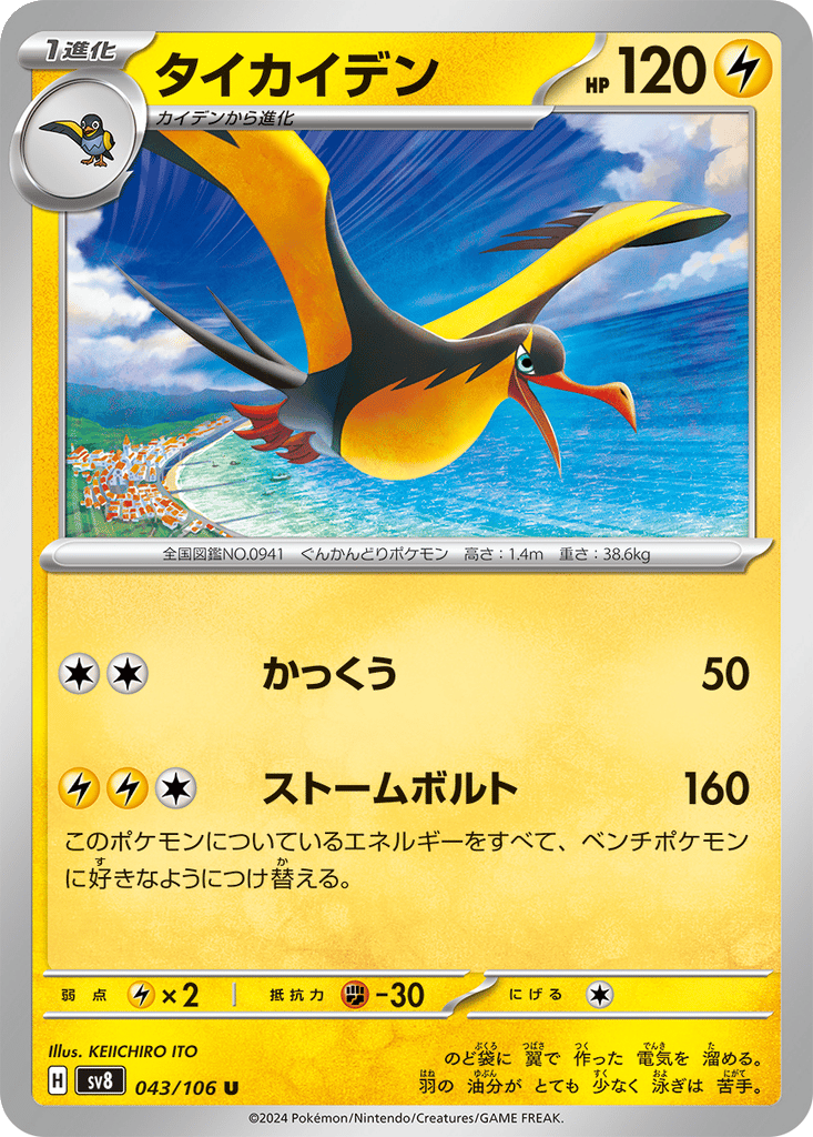 Kilowattrel card