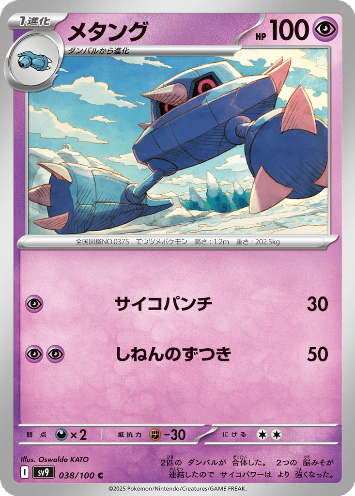 Metang card