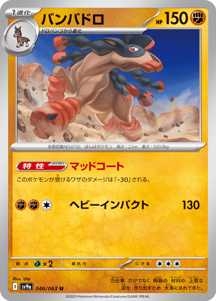 Mudsdale card