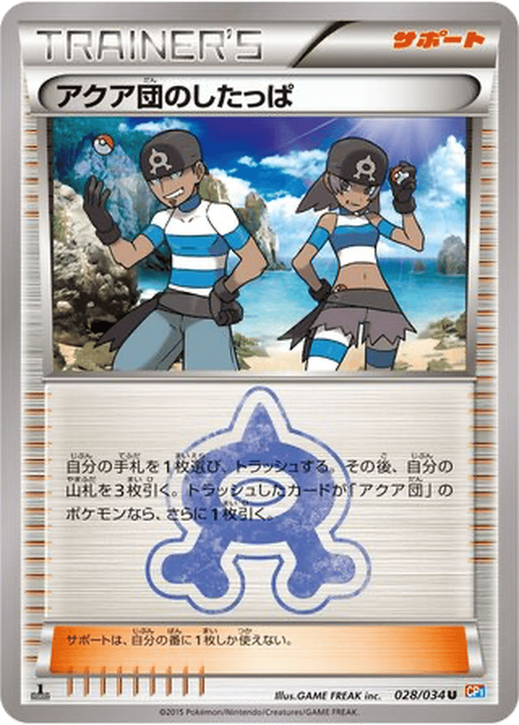 Team Aqua Grunt card