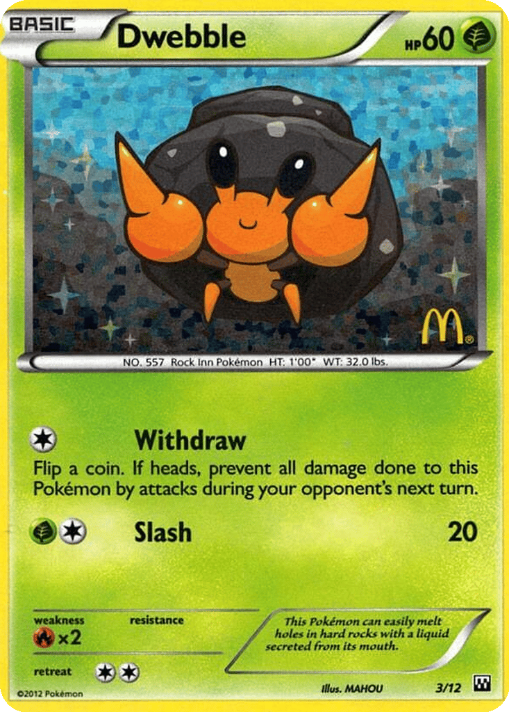 Dwebble card