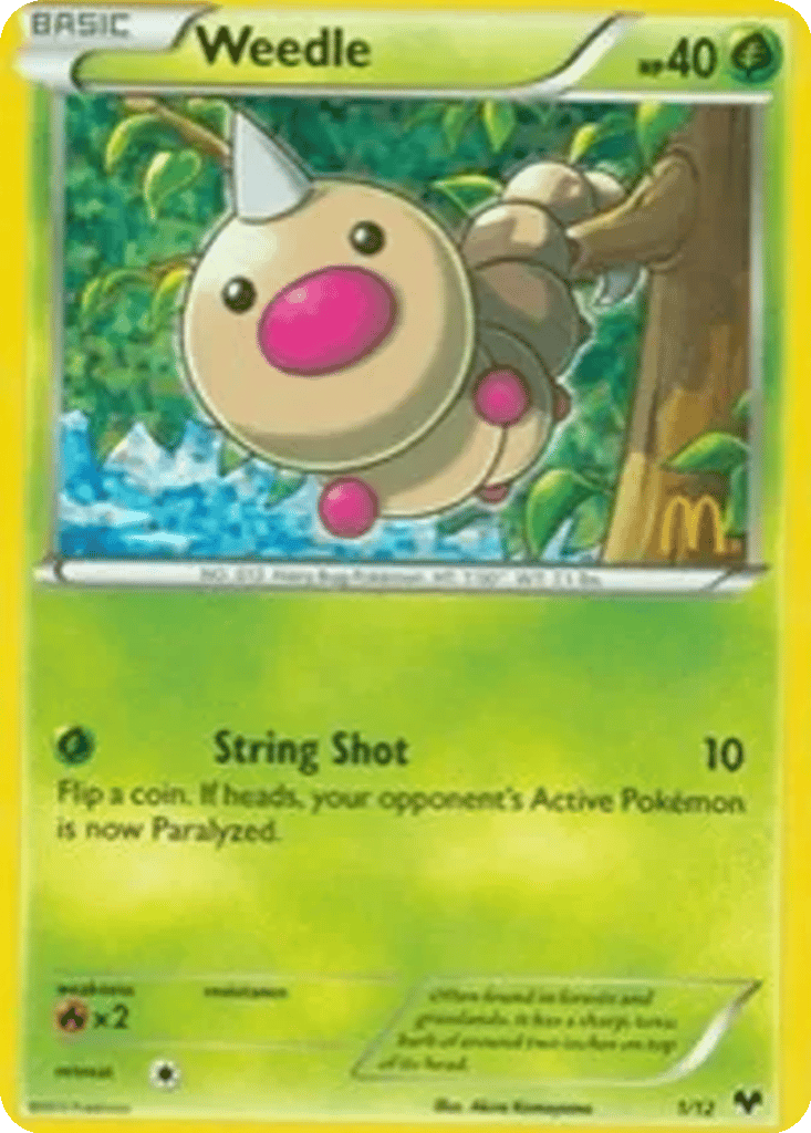 Weedle card
