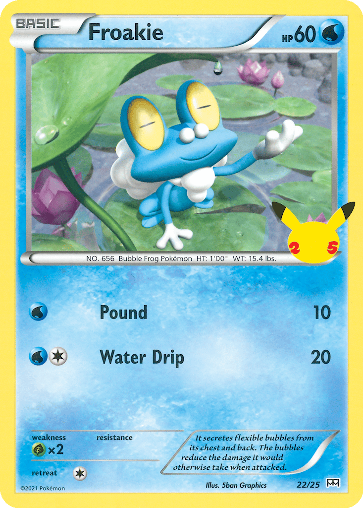Froakie card