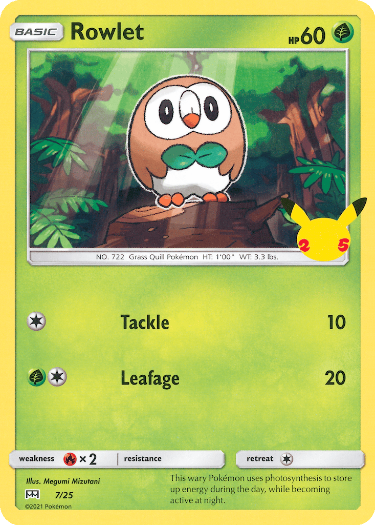 Rowlet card