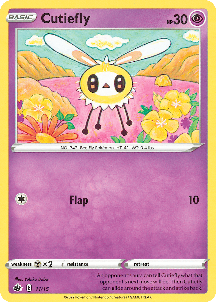 Cutiefly card