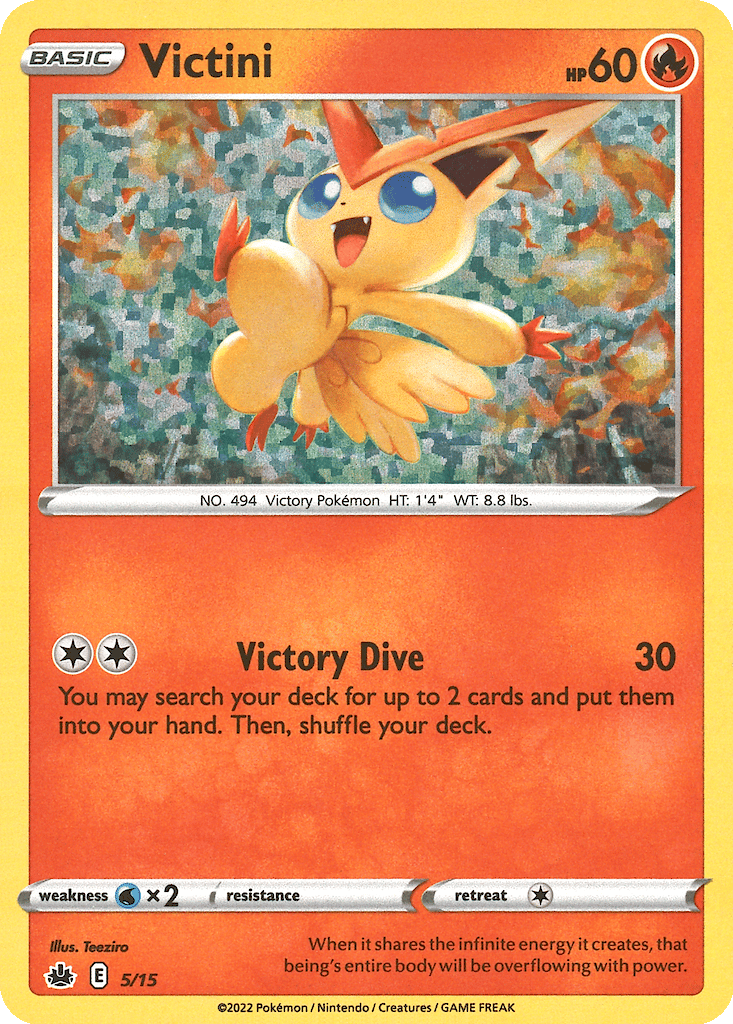 Victini card