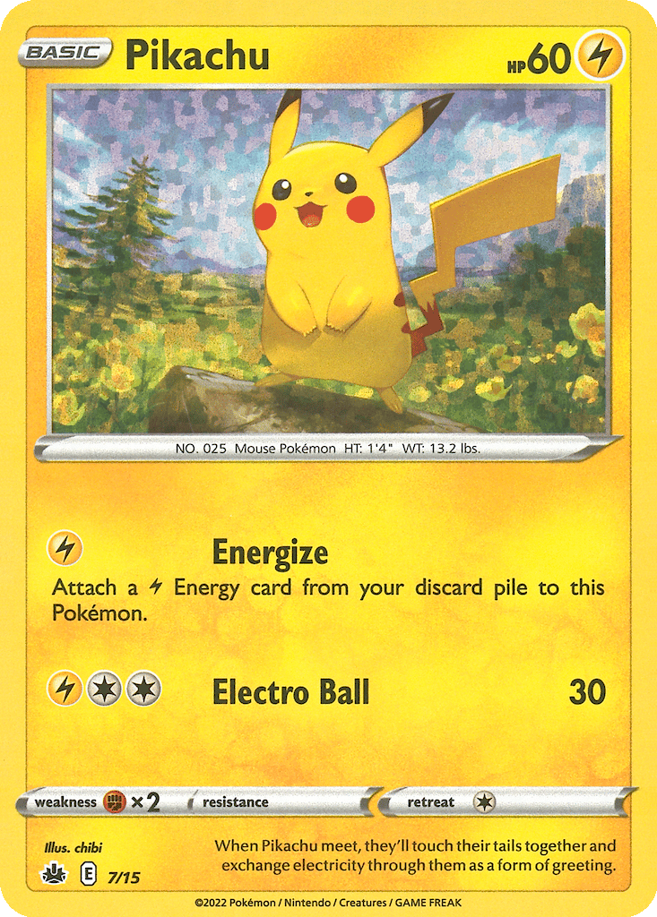 Pikachu card