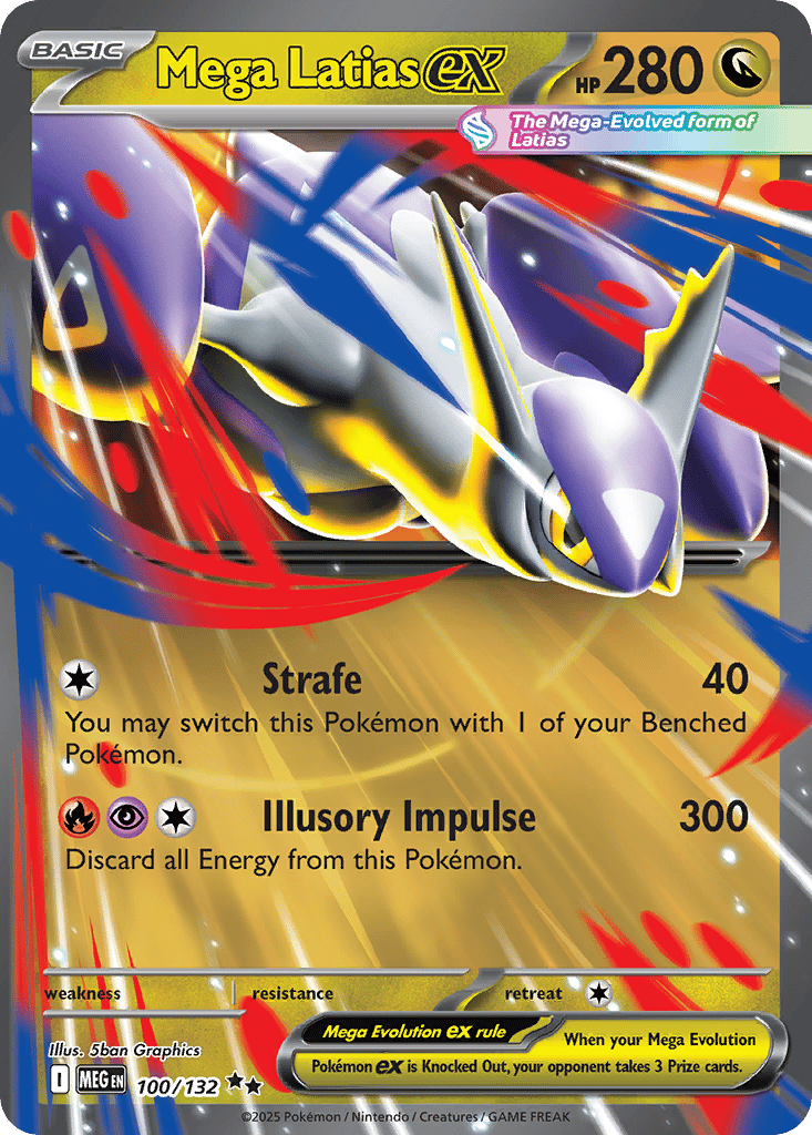 Mega Latias ex card
