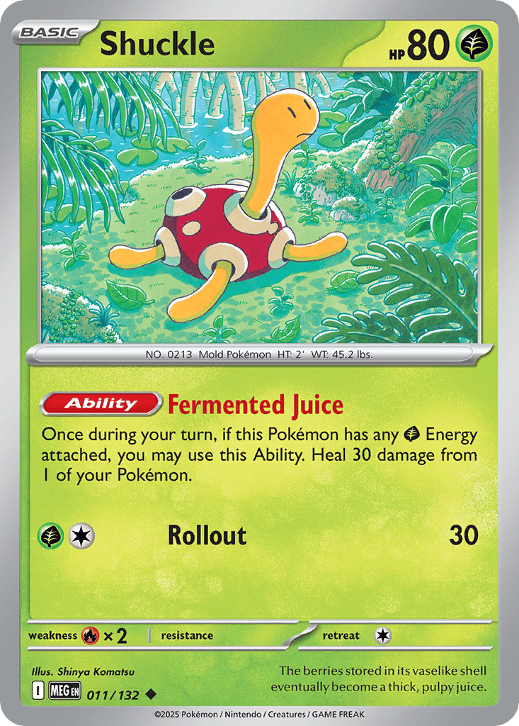 Shuckle card
