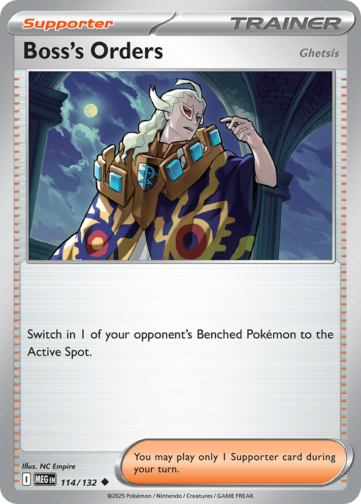 Boss's Orders (Ghetsis) card