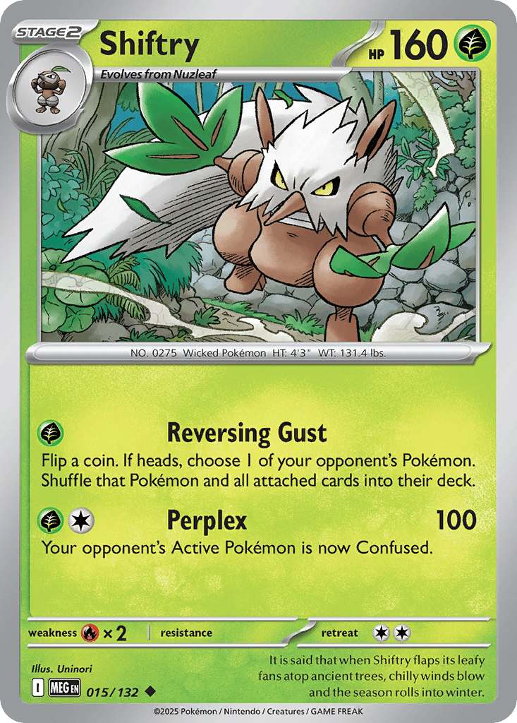 Shiftry card