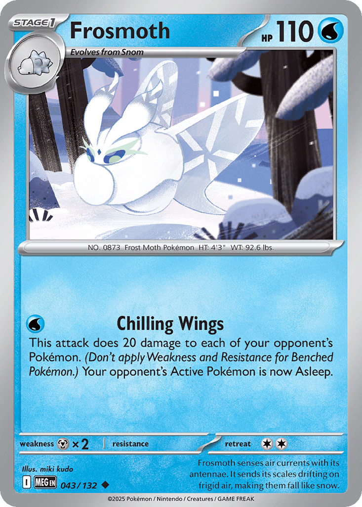 Frosmoth card
