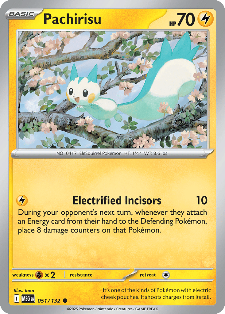 Pachirisu card