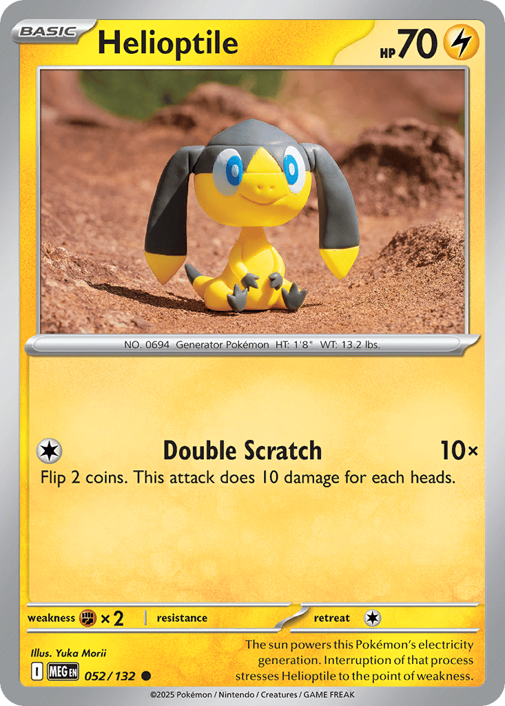 Helioptile card