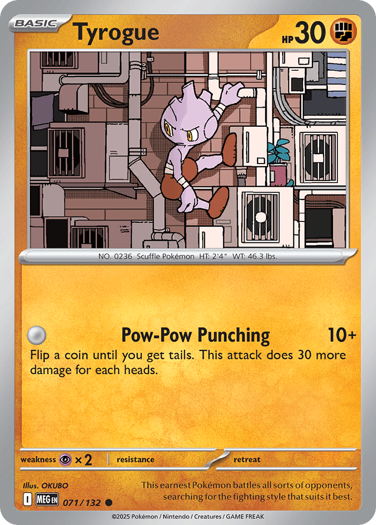 Tyrogue card