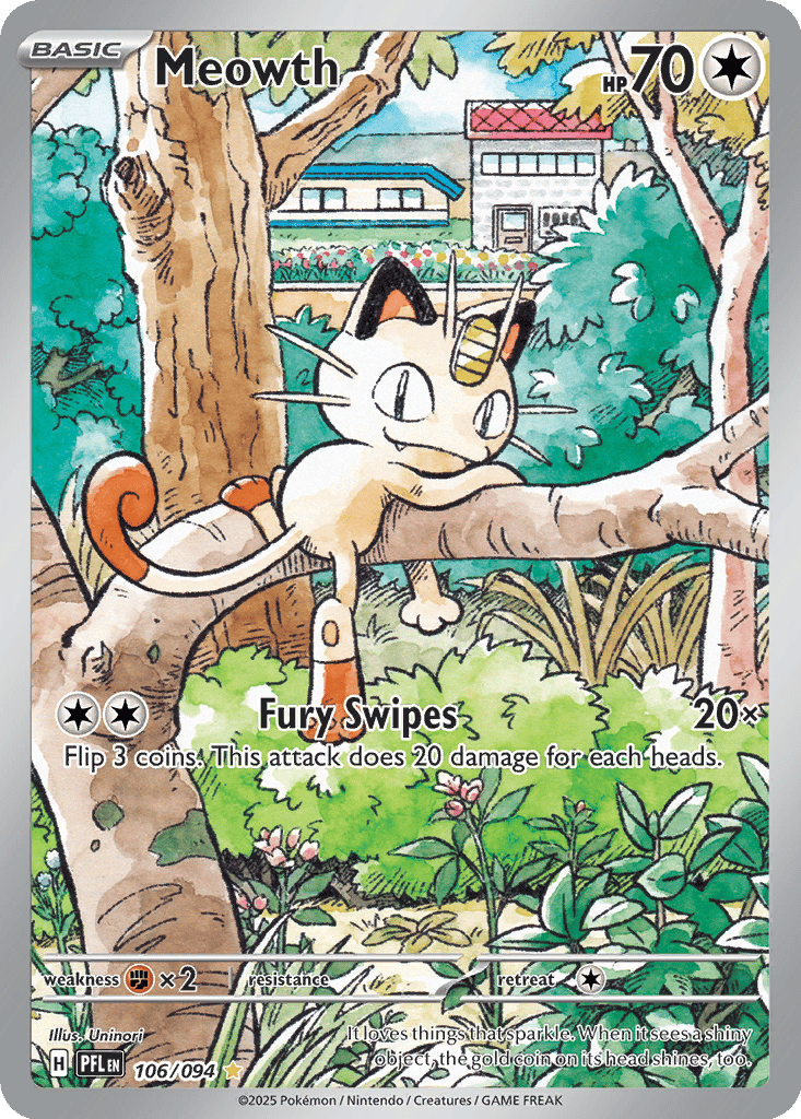 Meowth card