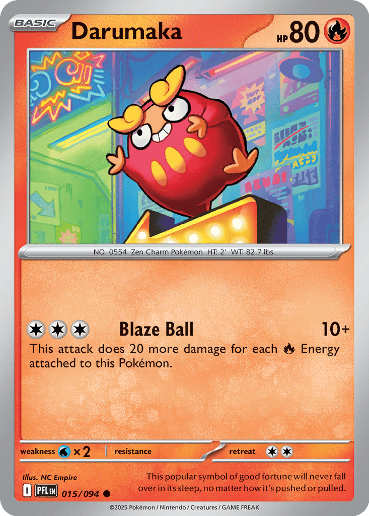 Darumaka card
