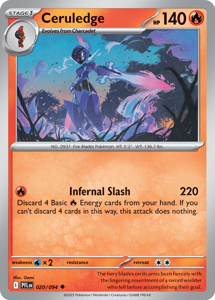 Ceruledge card