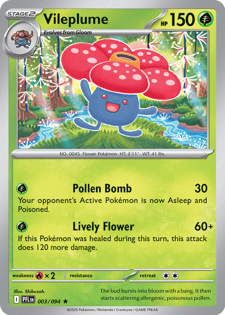 Vileplume card
