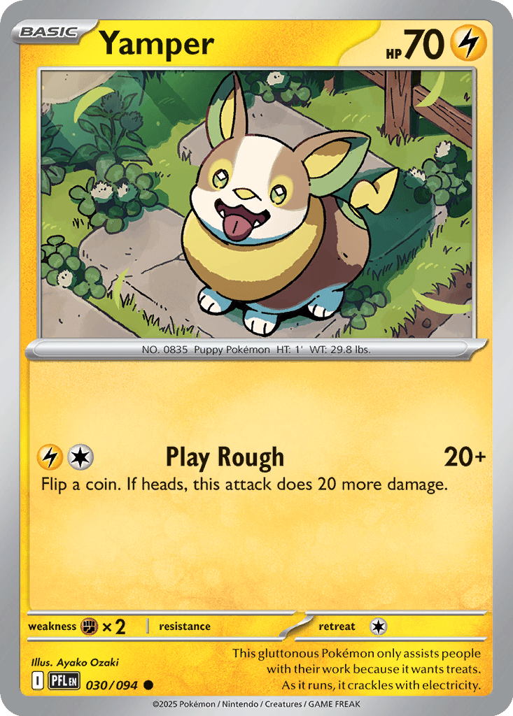 Yamper card
