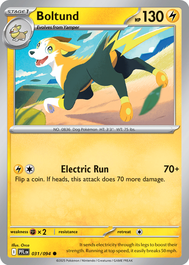 Boltund card
