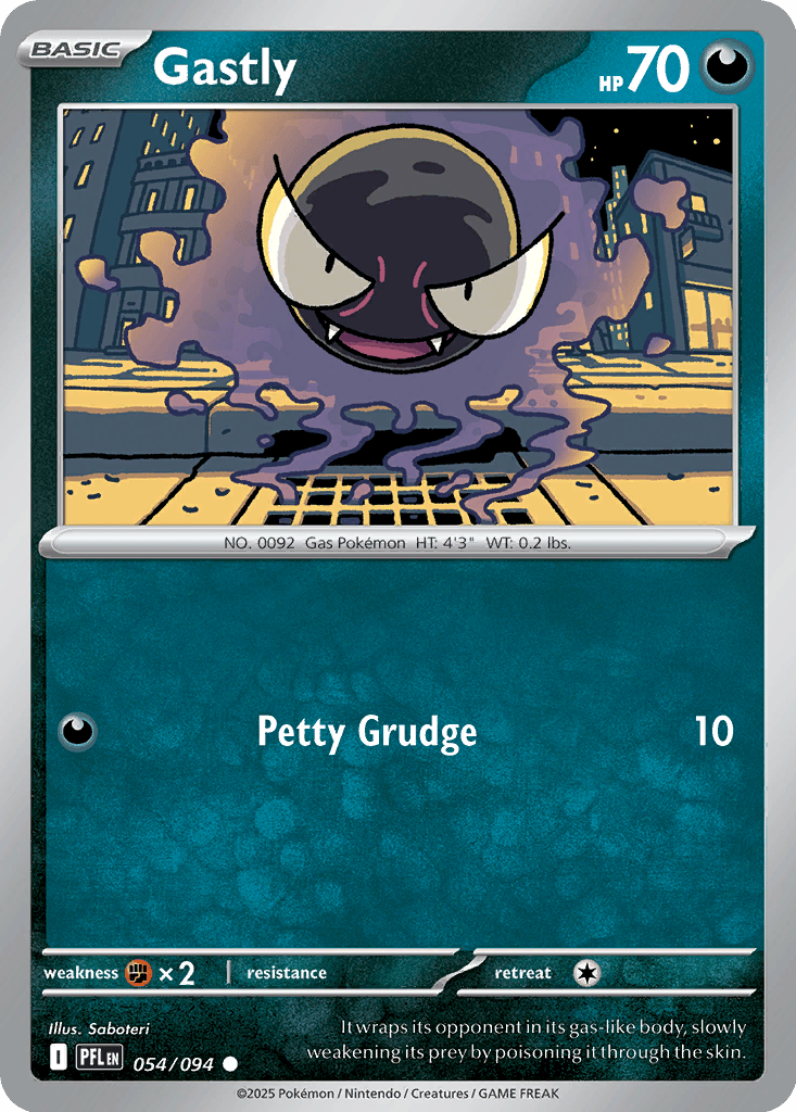 Gastly card