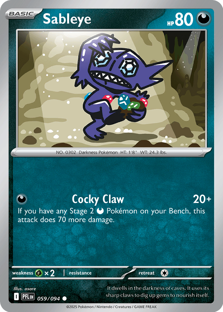 Sableye card