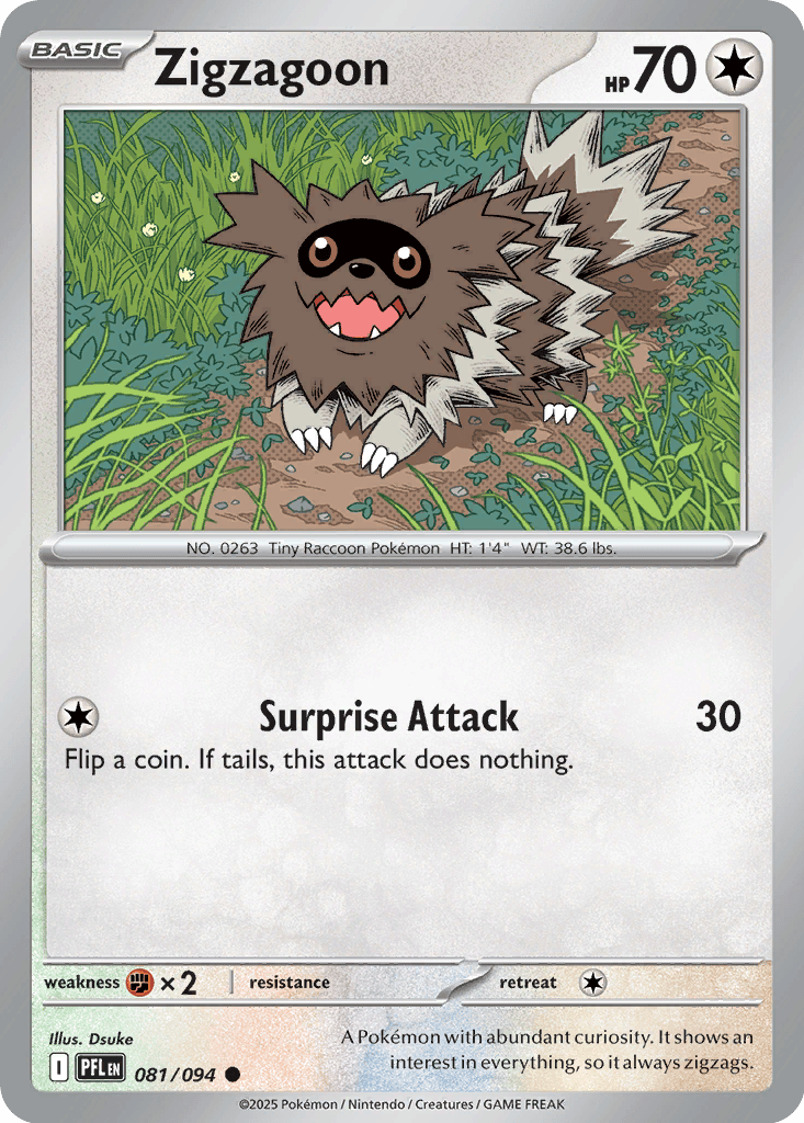 Zigzagoon card