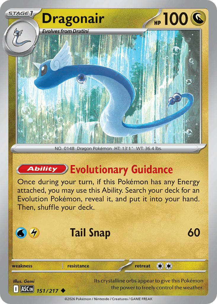 Dragonair card