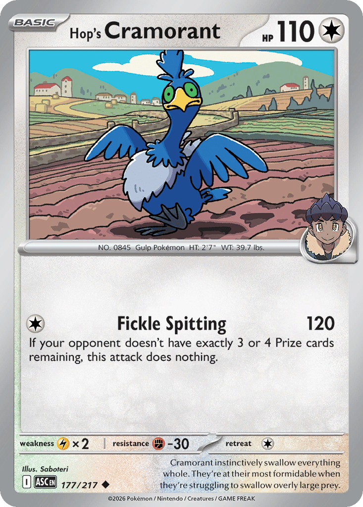 Hop's Cramorant card